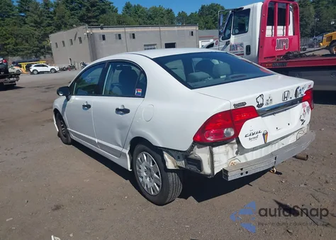 2010 Honda Civic Vp из США, поврежденный, VIN 2HGFA1F35AH568807